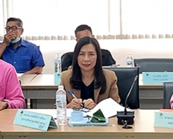 ประชุมคณะกรรมการพัฒนาชุมชนในพื้นที่รอบโรงไฟฟ้า (คพรฟ.) กองทุนพัฒนาไฟฟ้าโรงไฟฟ้าเขื่อนสิริกิติ์ จังหวัดอุตรดิตถ์  ครั้งที่  5/2566