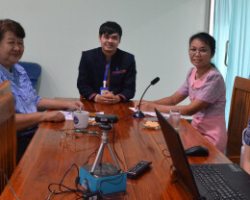 ประชุมชี้แจงการประเมินคุณธรรมและความโปร่งใสในการดำเนินงานของสำนักงานเขตพื้นที่การศึกษาออนไลน์