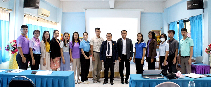 การประชุมเชิงปฏิบัติการสังเคราะห์รายงานผลการประเมินตนเองของสถานศึกษา (e-SAR) ปีการศึกษา 2565