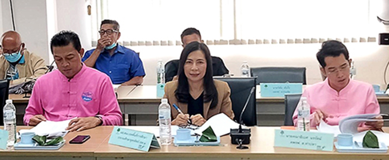 ประชุมคณะกรรมการพัฒนาชุมชนในพื้นที่รอบโรงไฟฟ้า (คพรฟ.) กองทุนพัฒนาไฟฟ้าโรงไฟฟ้าเขื่อนสิริกิติ์ จังหวัดอุตรดิตถ์  ครั้งที่  5/2566