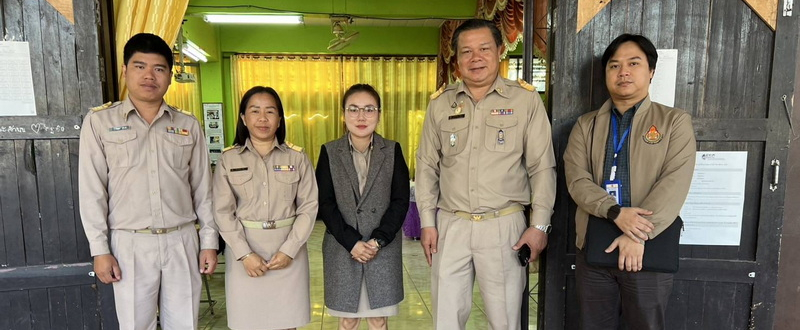ตรวจเยี่ยมสนามสอบ O - Net ปีการศึกษา 2567 กลุ่มโรงเรียนอำเภอน้ำปาด