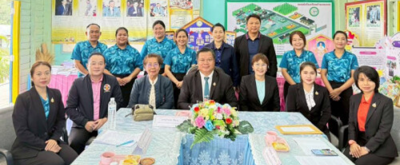 ลงพื้นที่ นิเทศ ติดตามและประเมินความพร้อมของโรงเรียนในการเปิดภาคเรียน
